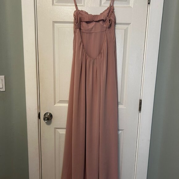 Reformation Cebba Dress - Pink/ Dusty Rose - Picture 6 of 7